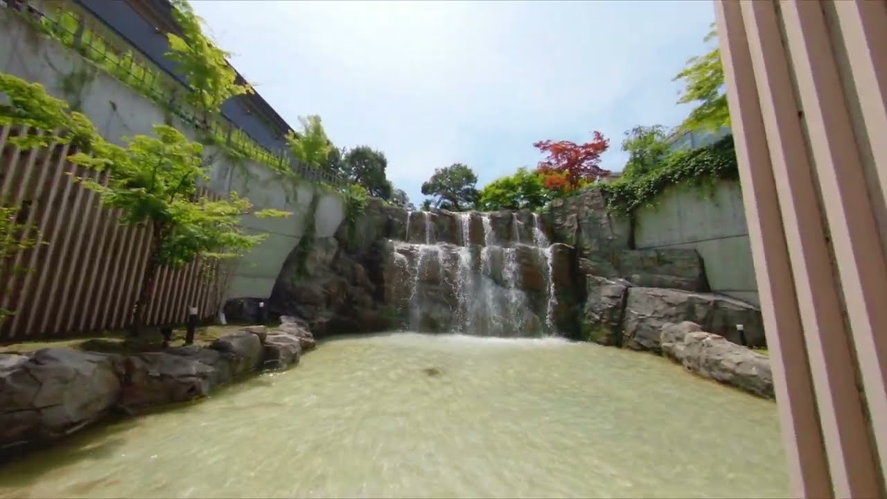 天童ホテル露天風呂の映像サムネイル